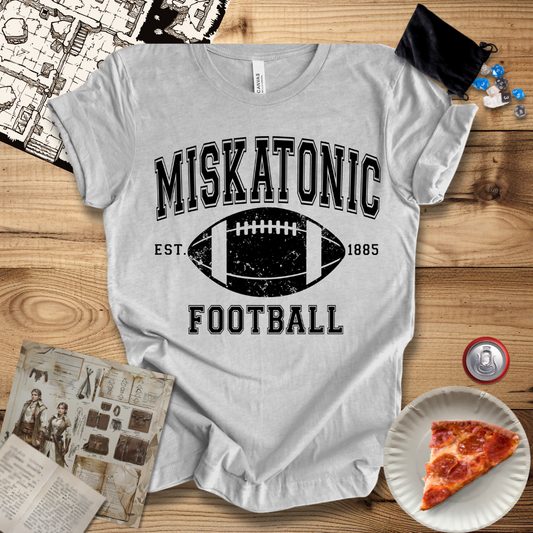 Miskatonic Football BlackT-Shirt