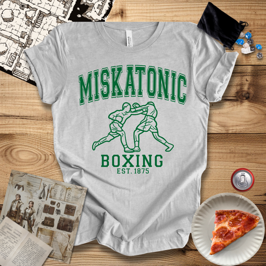 Miskatonic Boxing Green T-Shirt