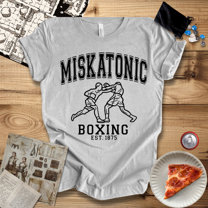 Miskatonic Boxing Black T-Shirt