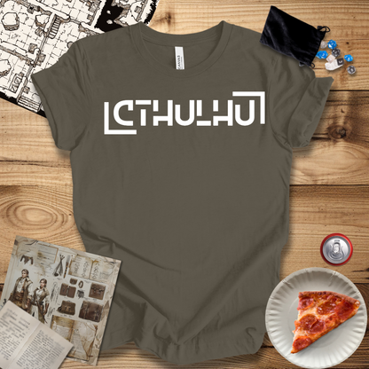 Cthulhu Modern Text T-Shirt