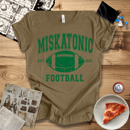 Miskatonic Football GreenT-Shirt