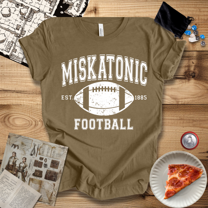 Miskatonic Football White T-Shirt