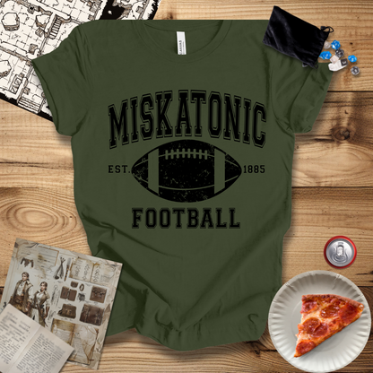 Miskatonic Football BlackT-Shirt