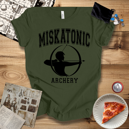 Miskatonic Archery Black T-Shirt