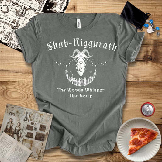 The Woods Whisper Her Name T-Shirt