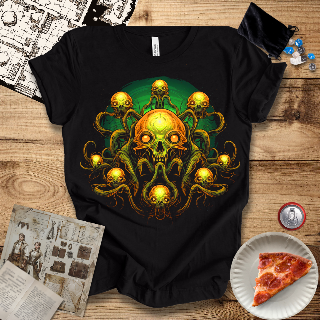 9 skull Color T-Shirt